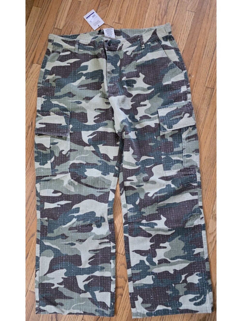 Mens Mason Article Army Camo Cargo Pants 2XL